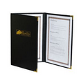 Royal Select Triple Panel Continuous Menu Cover (Holds THREE 4 1/4"x14" Inserts)